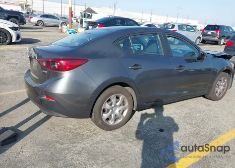 2014 Mazda Mazda3 I Sv из США, поврежденный, VIN JM1BM1T76E1176421